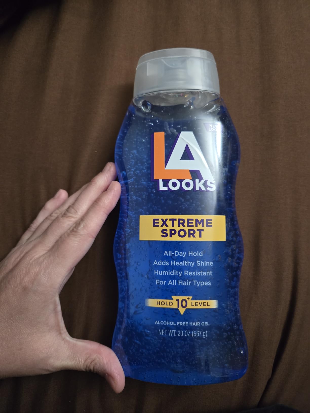 LA Looks Styling Hair Gel - Extreme Sport - 20 Oz - Hold for High Performance Activity customer photo 2