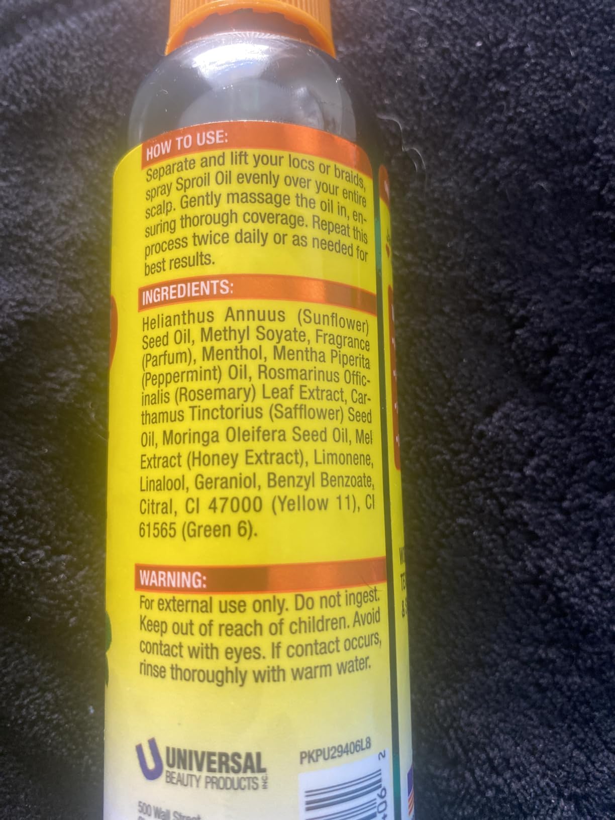 Jamaican Mango & Lime Love Your Locs Hair N'Cense Spray - Lightweight Odor-Eliminating & Scalp Refresh Spray for Locs, Braids, Twists & Natural Hair 4 oz customer photo 2