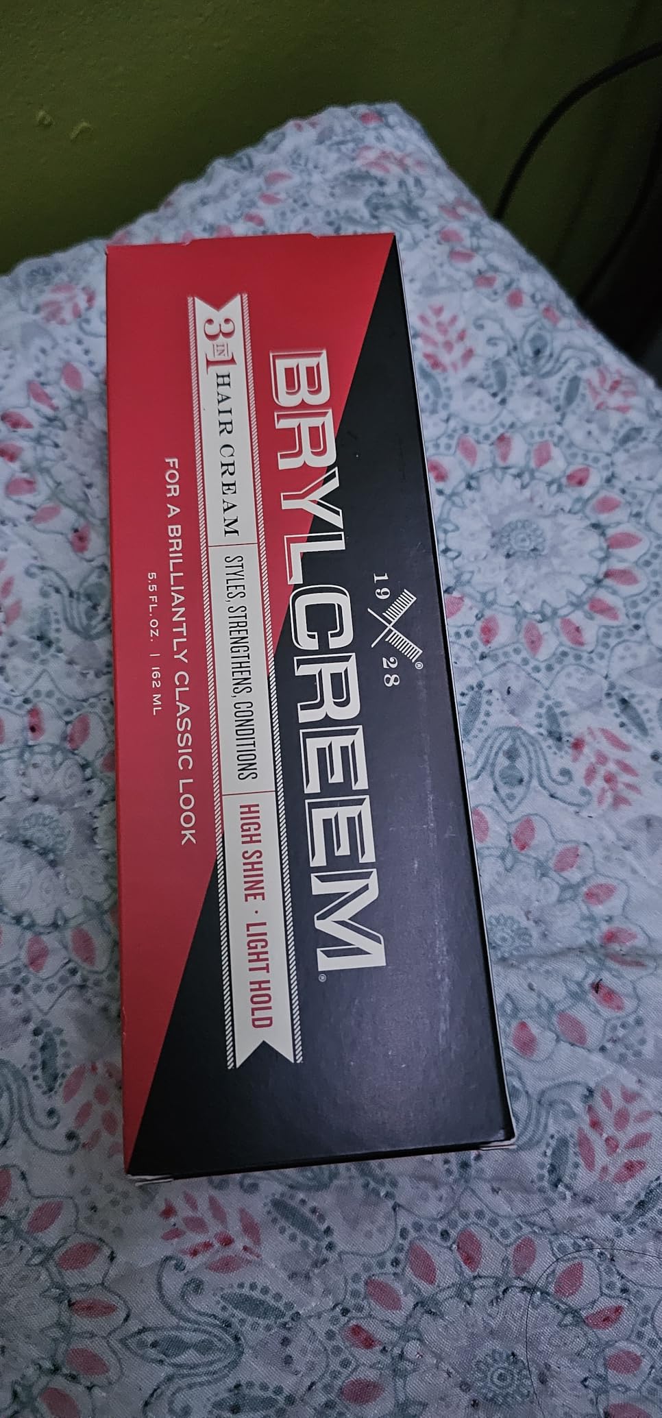 Brylcreem 3-in-1 Original High Shine Men's Hair Cream for Styling, Strengthening, and Conditioning, Alcohol-Free, 5.5 Ounce customer photo 2