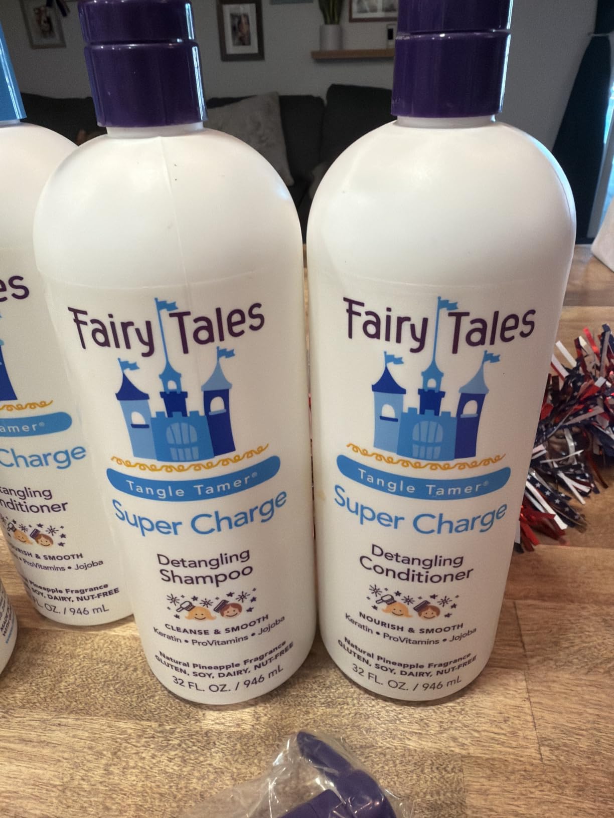 Fairy Tales Tangle Tamer Super Charge - Detangling Conditioner for Kids - Paraben Free, Sulfate Free, Gluten Free, Nut Free - 12 oz customer photo 1