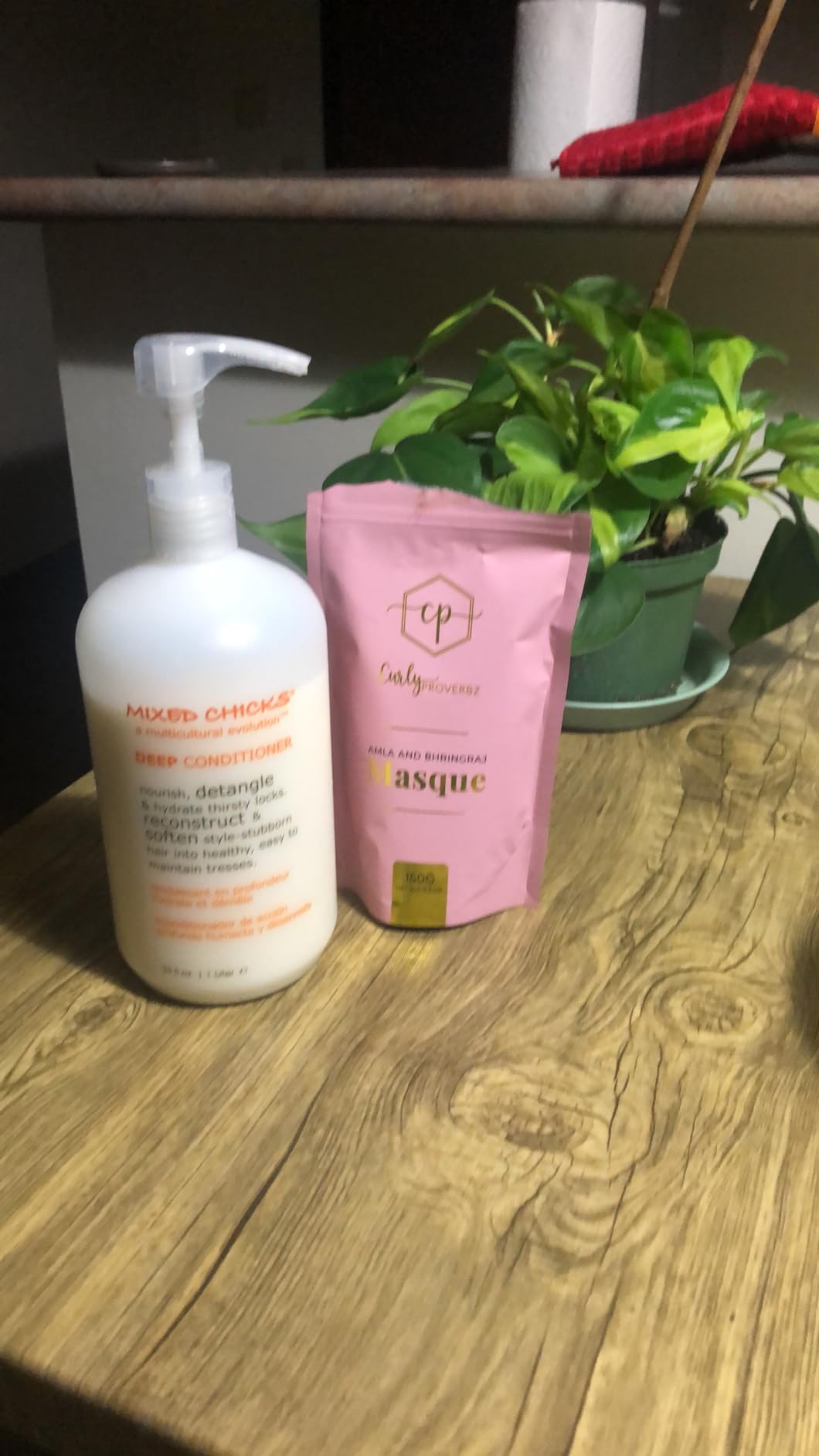 Mixed Chicks Detangling Deep Conditioner - Softens, Moisturizes & Detangles Straight or Curly Hair, 8 fl.oz customer photo 1