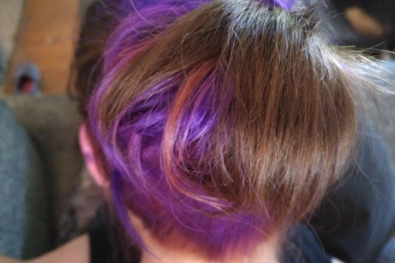 Splat Lusty Lavender Semi Permanent Hair Dye Kit with Bleach, 1 Application | With Purple Hair Dye, Oxide & Bleach Powder, Vegan & Cruelty Free customer photo 2