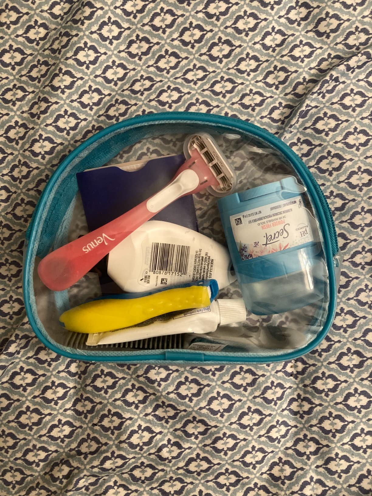 Convenience Kits International Women's Deluxe 10 Piece Kit with Travel Size TSA Compliant Essentials Featuring: Pantene Hair Products in Reusable Toiletry Zippered Bag customer photo 1