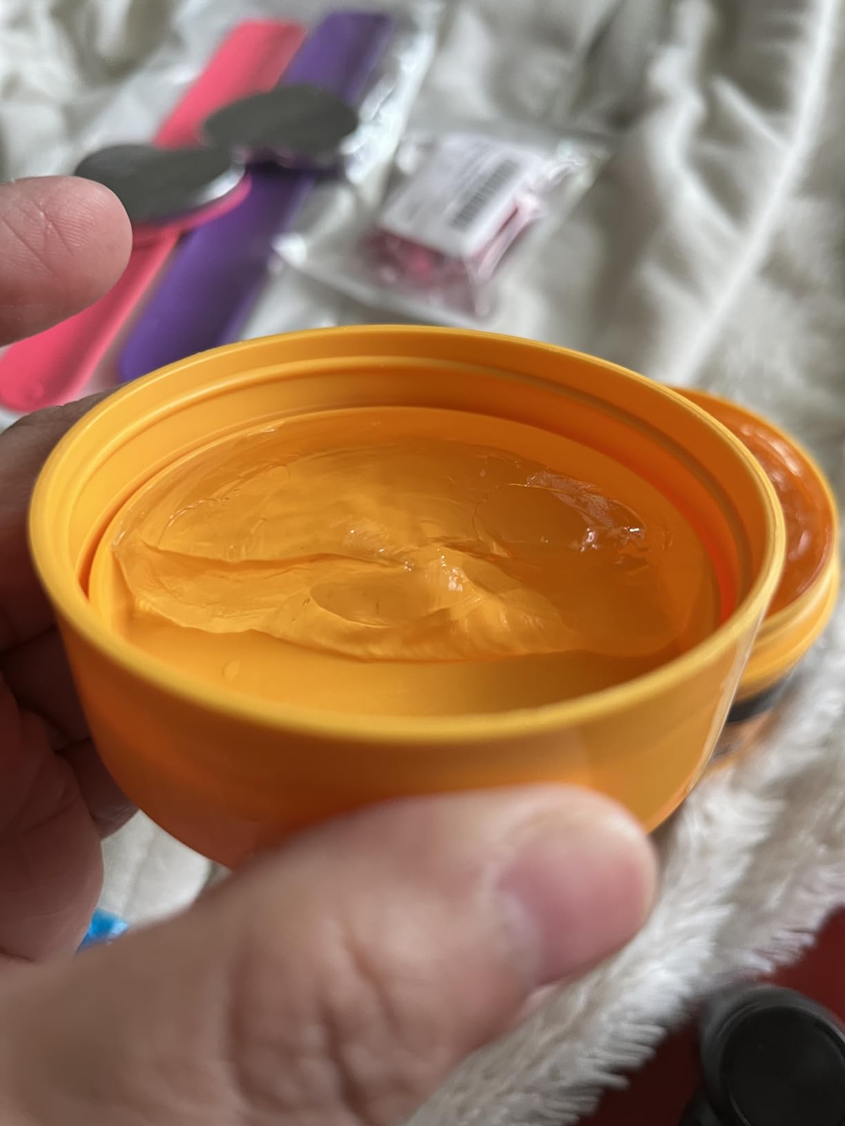 Ampro Shine-n-Jam Maximum Hold - Infused with Honey Extract to Strengthen Hair - Great for Taming Fringe, Ponytails, Soft Weaves, and Braids - Keeps Tresses Firm with Non-Greasy Shine - 4 oz customer photo 2