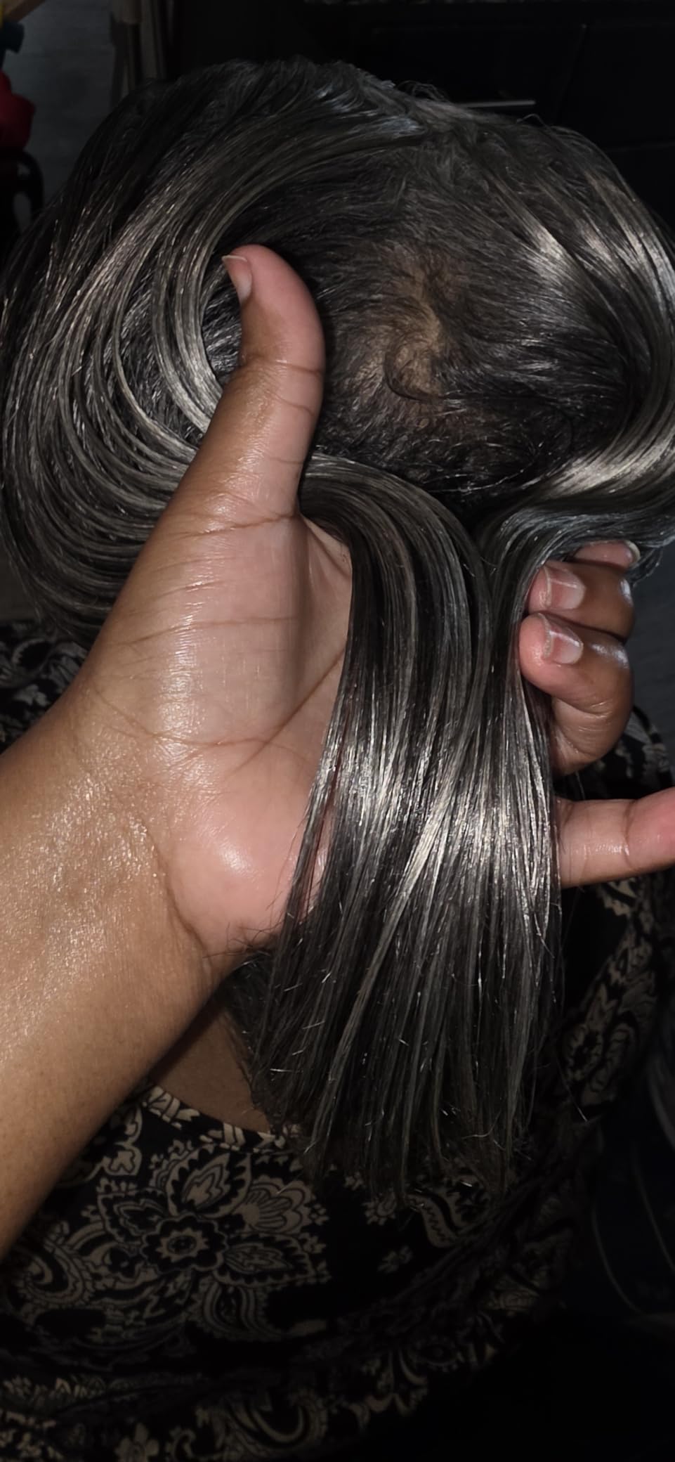 OGX Renewing + Argan Oil of Morocco, Cold-Pressed Argan Oil for Hair Penetrating Treatment & Shine, Moisturizing & Strengthening Silky Oil for All Hair Types, Paraben & Sulfate Free, 3.3 fl oz customer photo 2