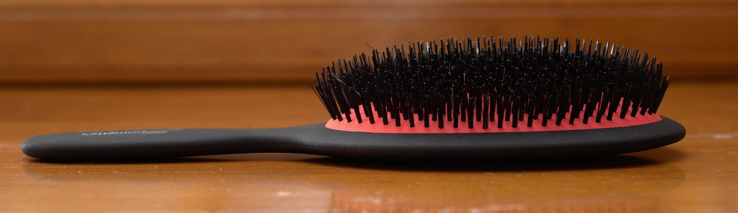 Spornette Boar Bristle Hair Brush for Women & Men - Large Luxury Cushion Oval Vented Hair Brush for Styling & Smoothing - Nylon & Boar Bristles Help to Reduce Breakage - For All Hair Types customer photo 1