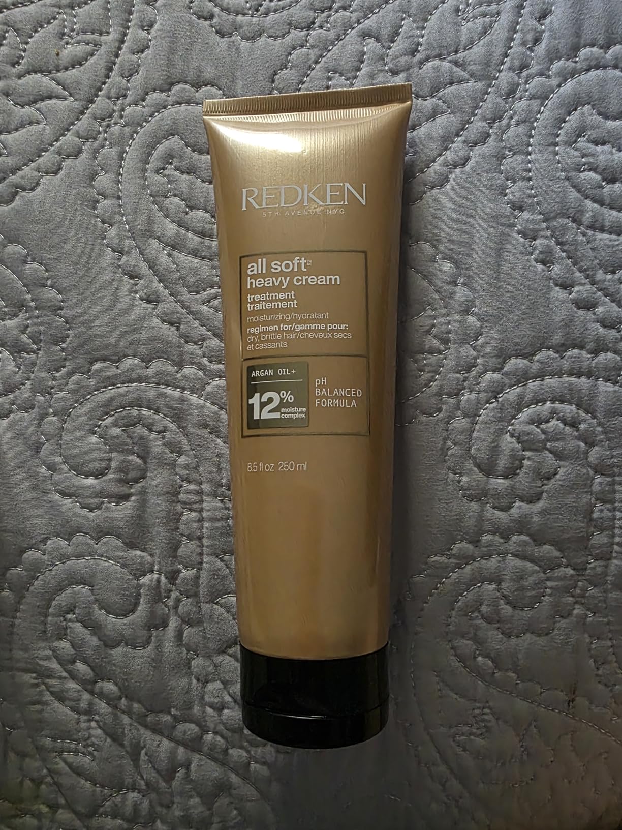 Redken All Soft Heavy Cream Mask Treatment - Moisturizing Deep Conditioner Treatment For Dry Hair, Softens and Smooths Hair, With Argan Oil customer photo 2