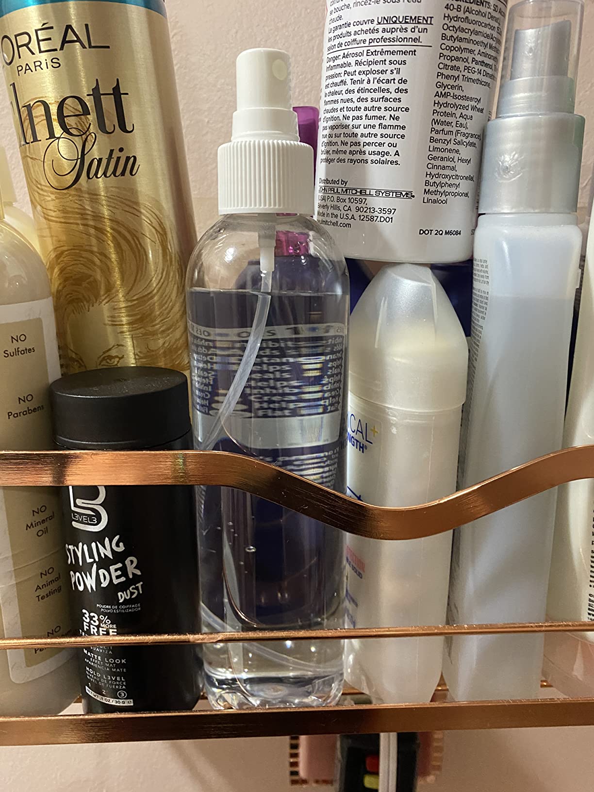 L'Oreal Paris Elnett Unscented Hairspray, up to 72-Hour Extra Strong Hold Formula with Humidity Resistant Frizz Control customer photo 2