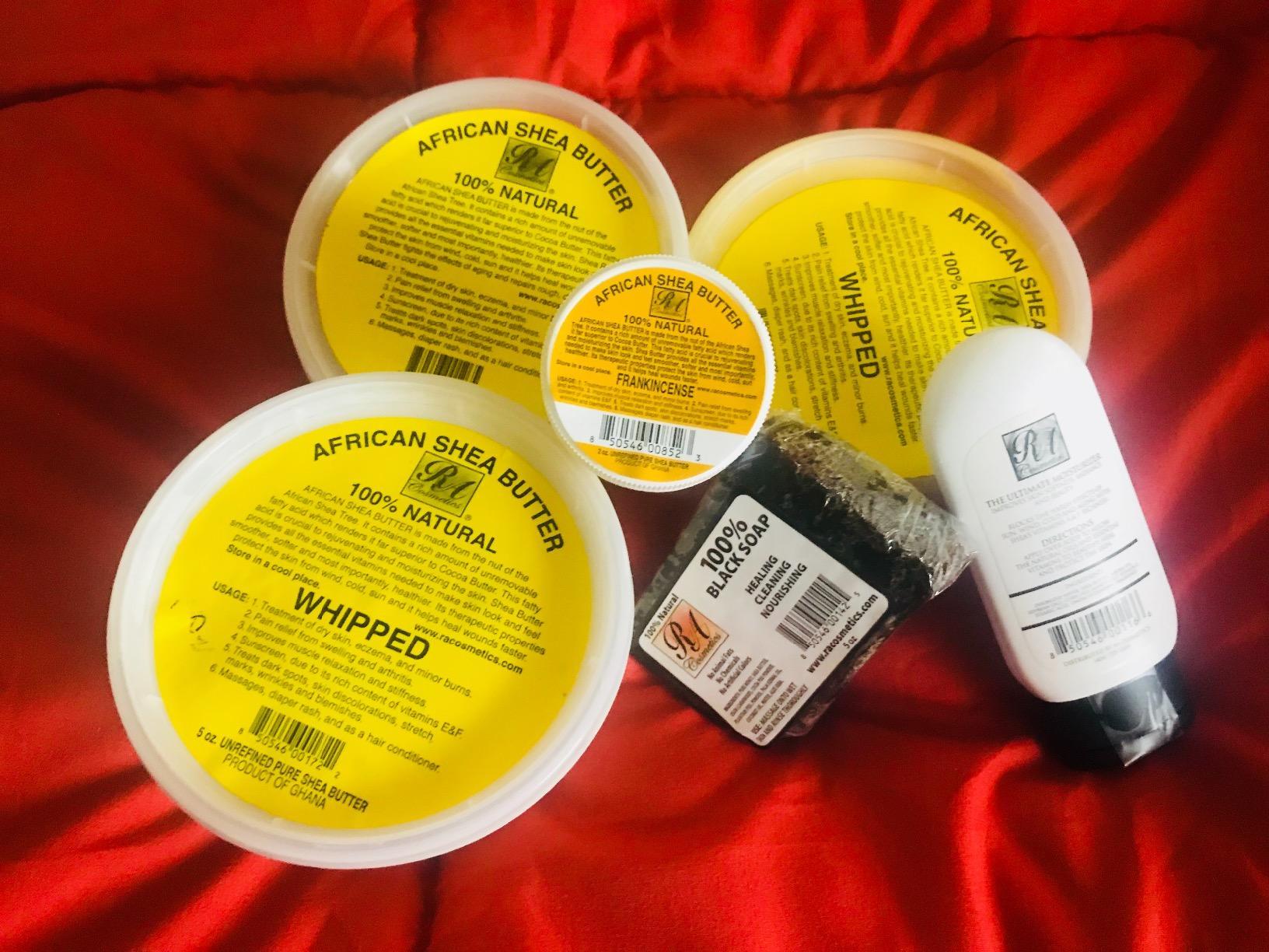 RA COSMETICS African Shea Butter Raw Unrefined from Ghana - 100% Pure Ivory Shea Butter for Skin, Hair & Body - Natural Moisturizer for Dry Skin & Scalp Care - Raw Shea Butter 8 oz customer photo 1