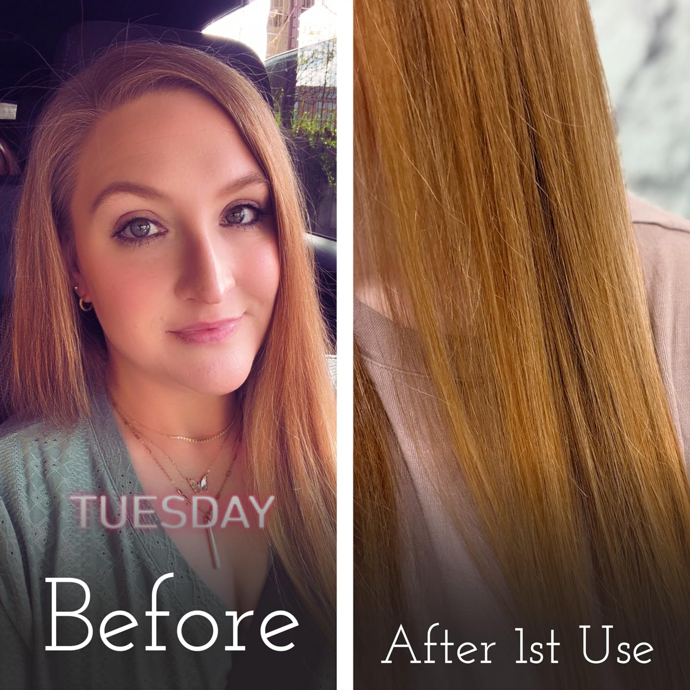 HerStyler Argan Oil Hair Serum - for Frizz, Straightening, Styling & Shine | Hydrating, Fast Absorbing customer photo 1