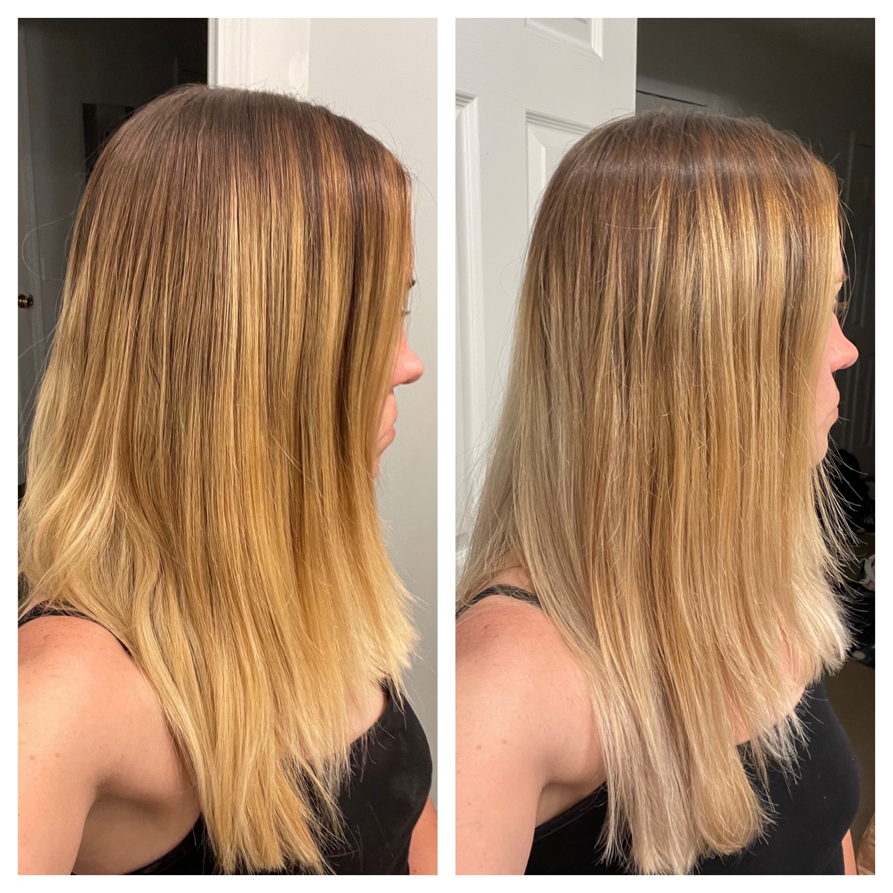 Fanola No Yellow Purple Shampoo - Purple Color Depositing Shampoo for Blondes, Bleached & Grey Hair - Violet Pigment to Remove Brassy Tones (33.8 Fl oz) customer photo 2