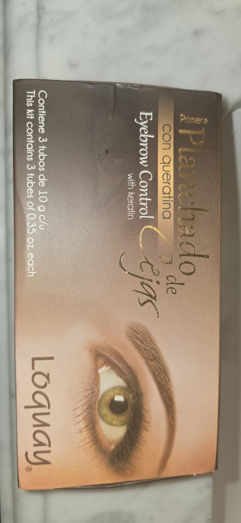 Planchado de Cejas Keratin Eyebrow Straightening Control Kit, 3 Step Treatment, 3 Tubes, 10g Each, Professional Use, Includes Comb customer photo 1