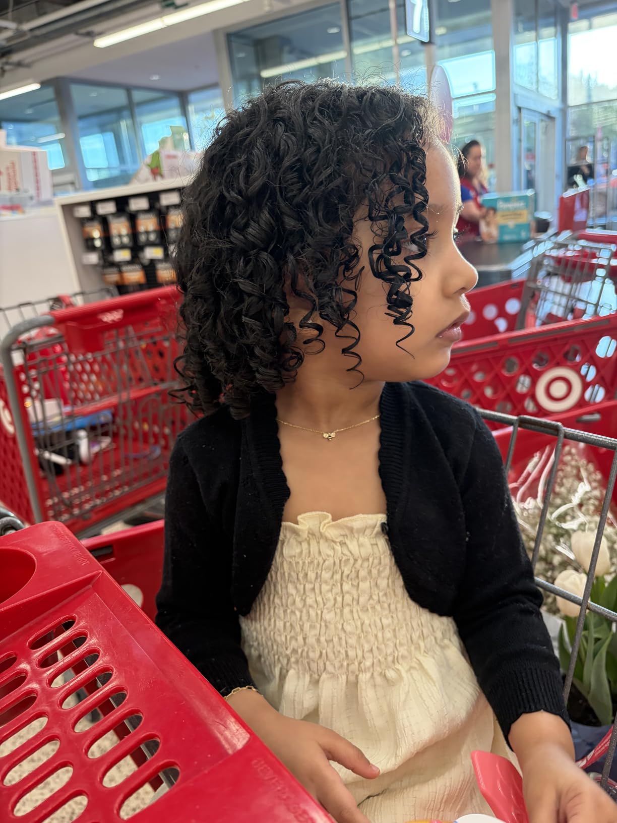 SheaMoisture Kids Curl Cream for Curl Definition, Coconut & Hibiscus Styling Cream to Moisturize & Detangle, 6 oz customer photo 2