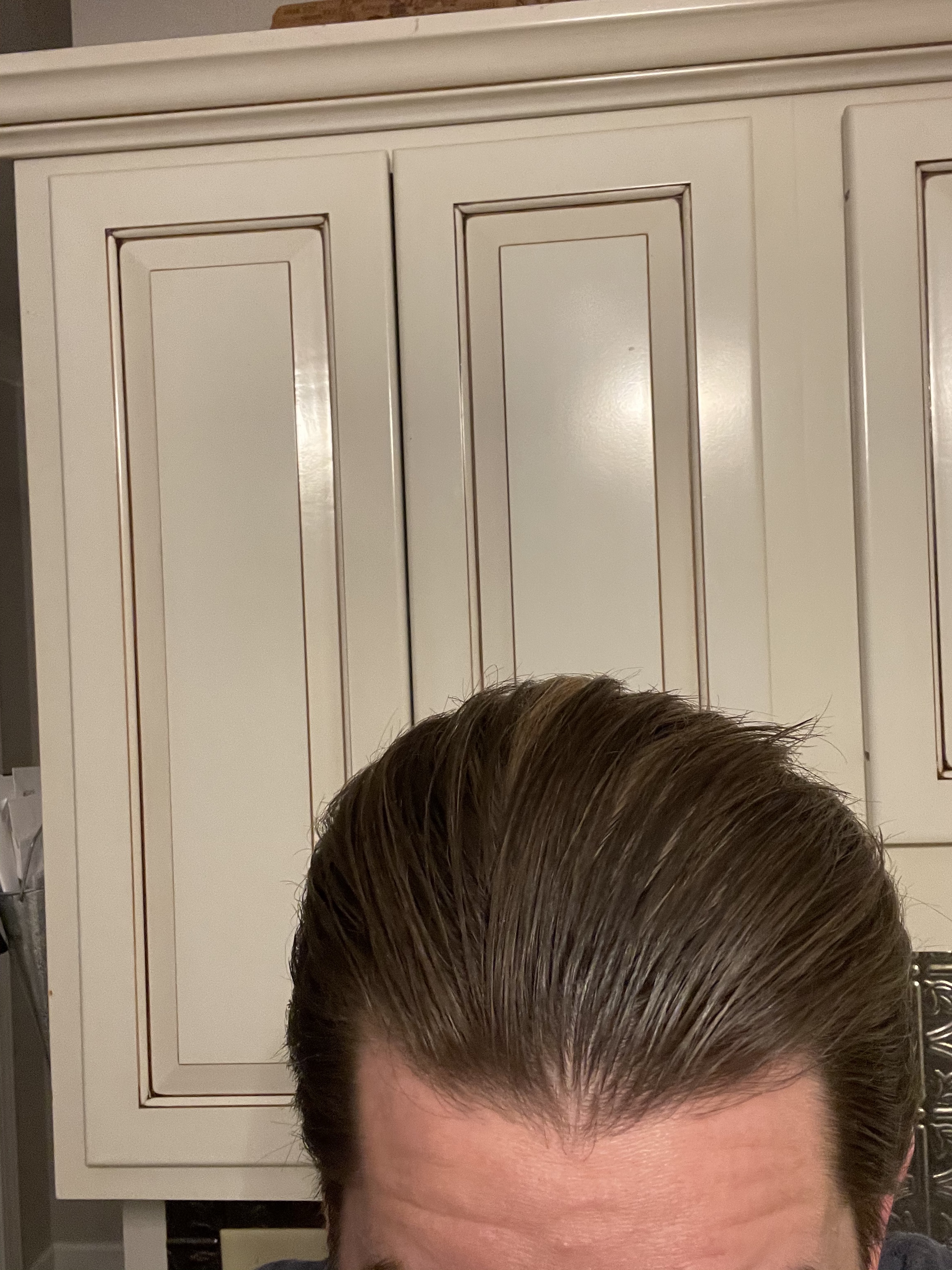 Hanz de Fuko Heavymade - Premium Men's Hair Styling Pomade for an Extreme Hold, High Shine Finish - Water-Based, Humidity-Resistant Styler for Achieving Various Hairstyles - 2 oz, Travel Size customer photo 1