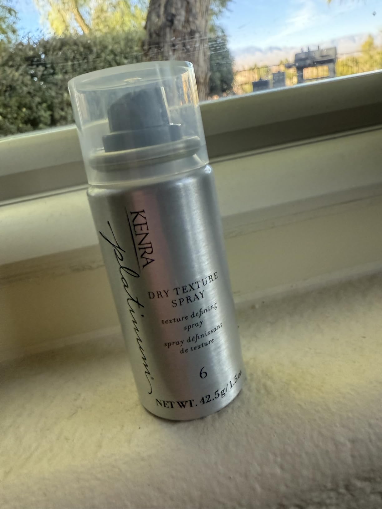 Kenra Platinum Dry Texture Spray 6 | Texture Defining Styler | Increases Texture & Fullness | Absorbs Oils & Impurities | Ultra-Lightweight, Non-Drying Formulation | All Hair Types customer photo 1