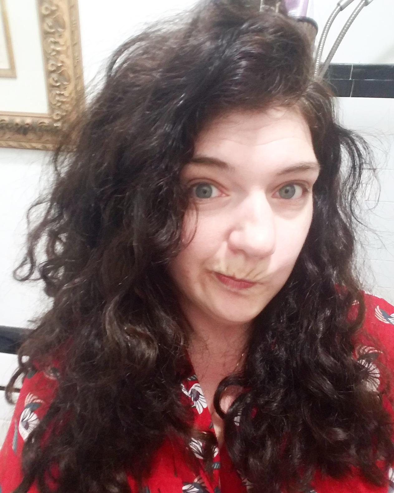 SheaMoisture Coconut & Hibiscus Hair Products for Curly Hair | Curl & Shine Shampoo, Conditioner, and Curl Enhancing Smoothie customer photo 1