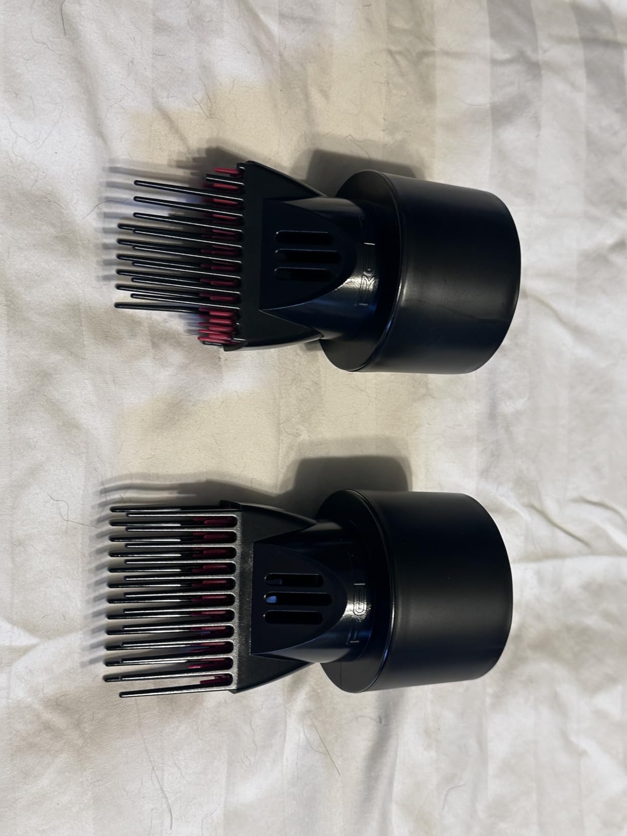 Red by Kiss Detangling Blow Dryer Hair Styling Pik, Double Layer Pik Attachment for Smooth, Frizz-Free Hair, Compatible with Most Hair Dryers, Wigs, Weaves & Natural Hair customer photo 1