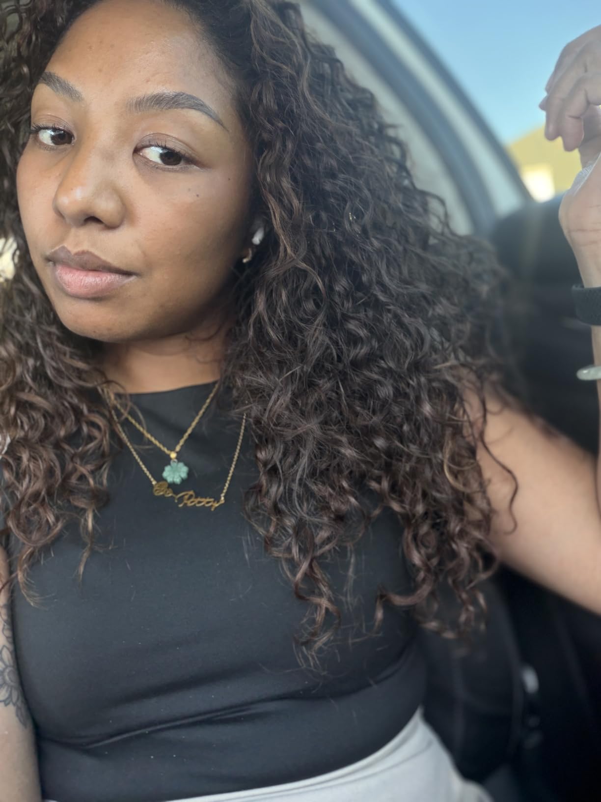 Aunt Jackie's Curl La La, Lightweight Curl Defining Custard, Enriched with Shea Butter & Olive Oil, Basic, 15 Ounce customer photo 2