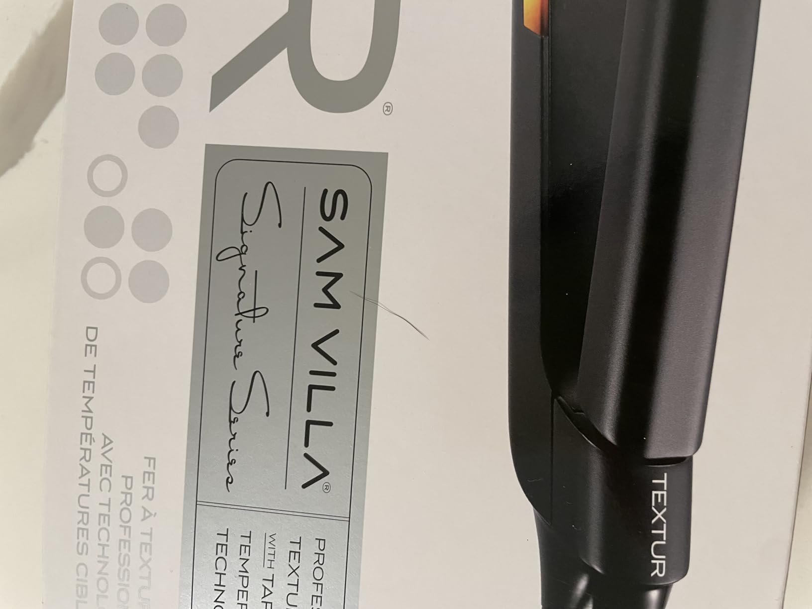 Sam Villa TEXTUR Professional Texturizing Hair Crimper Hair Iron With Precision Heat Control customer photo 2