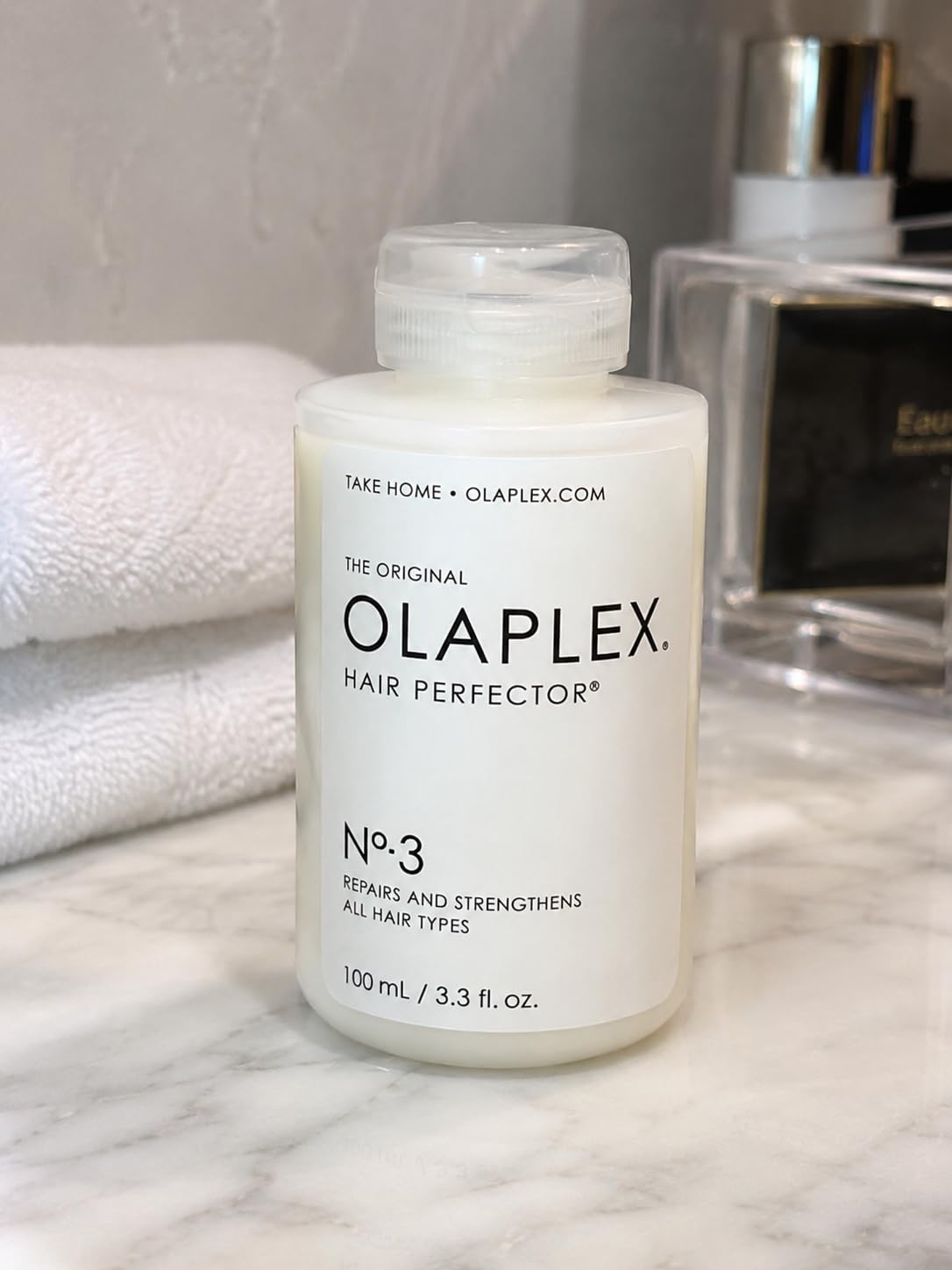 Olaplex N°.3PLUS Complete Repair Treatment: 3-minute Pre-shampoo Treatment to Immediately Repair Hair Damage for Softer, Stronger Hair customer photo 1