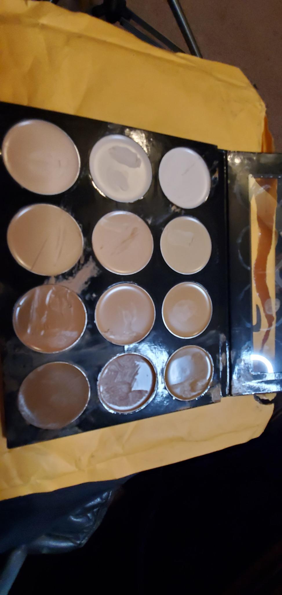 Makeup Celebre Pro-HD Cream Foundation, 12 COLOR PRO PALETTE customer photo 1