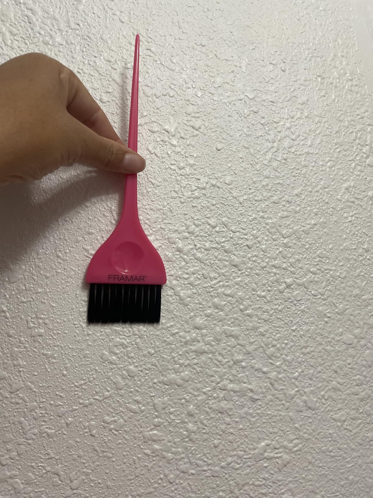 FRAMAR Classic Hair Color Brush - Hair Dye Brushes For Hair Stylist, Hair Coloring Applicator Brush Tools, Tint Brushes For Hair Color - Pink customer photo 1