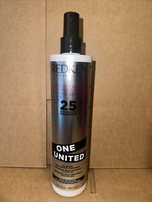 Redken One United All-In-One Leave In Conditioner - Multi-Benefit Leave In Treatment For All Hair Types, Heat Protectant and Detangler Spray, Paraben-Free customer photo 1
