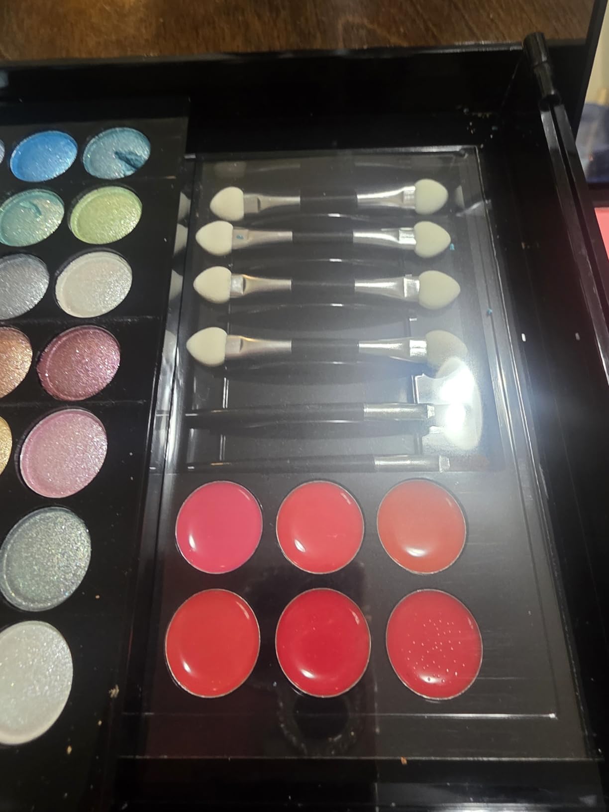 SHANY All About That Face Makeup Kit - All in one Beginner Makeup Set - Eye Shadows, Lip Colors, Face Makeup, Cosmetics applicators & More. customer photo 2