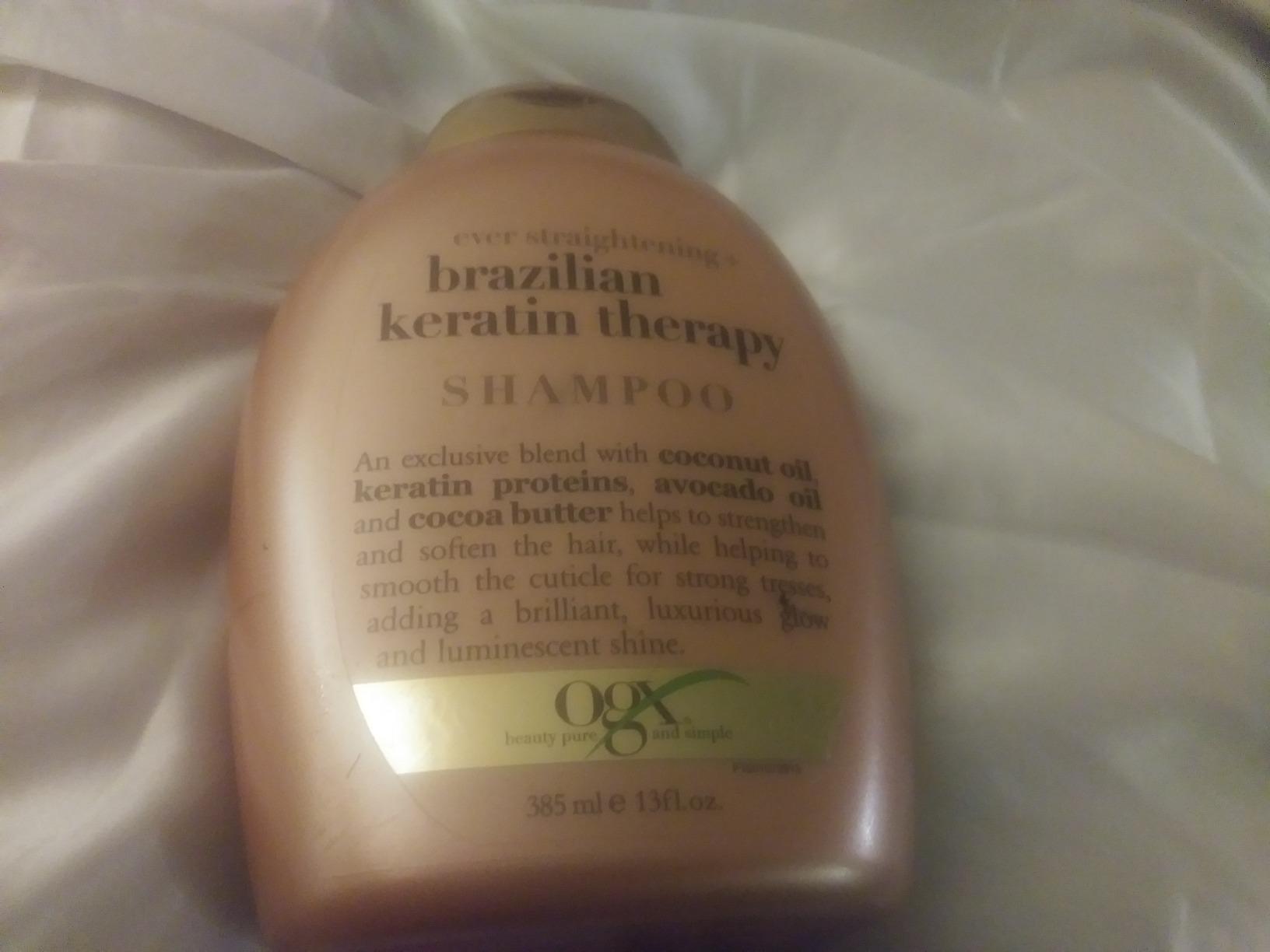 Organix Ever Straight Brazilian Keratin Therapy Shampoo - 13 fl oz customer photo 2