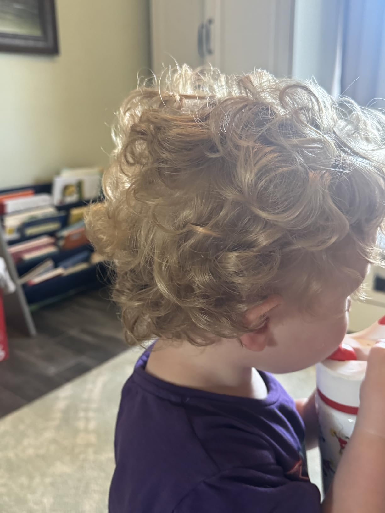 So Cozy Leave In Conditioner Spray (8 Fl Oz) Paraben-Free Detangler for Kids' Curly Hair, Deep Conditioner & Tangle-Free Curls, Gentle & Nourishing with Keratin, Vitamin B5, Olive Oil & Jojoba Oil customer photo 2