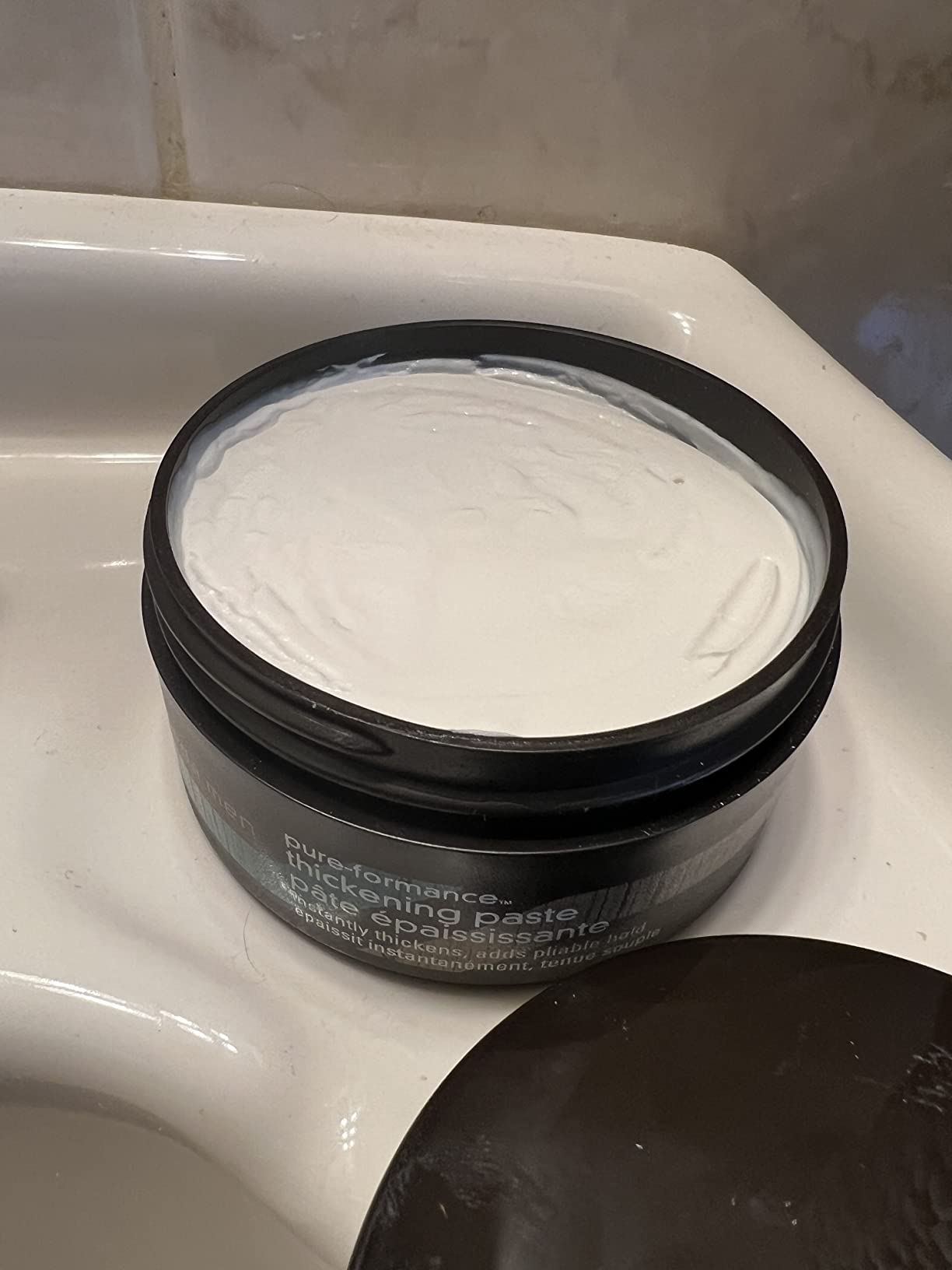 Aveda Men Pure-Formance Thickening Paste | Thickens Hair | Versatile Hold | Natural Finish Hair Styling Paste | With Amla | 91% Naturally Derived, 2.5 Fl Oz customer photo 2