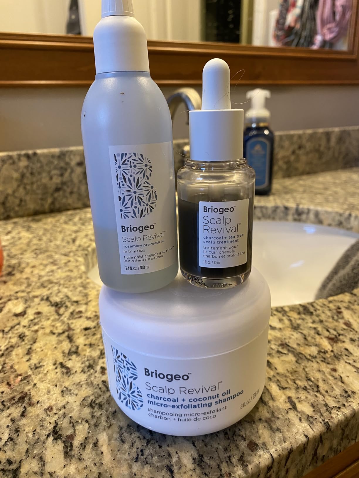 Briogeo Scalp Revival Charcoal + Tea Tree Scalp Treatment, Leave-In Serum, For Dry, Flaky, or Itchy Scalp, Hydrating & Balancing, Vegan & Cruelty Free, 1 oz customer photo 1