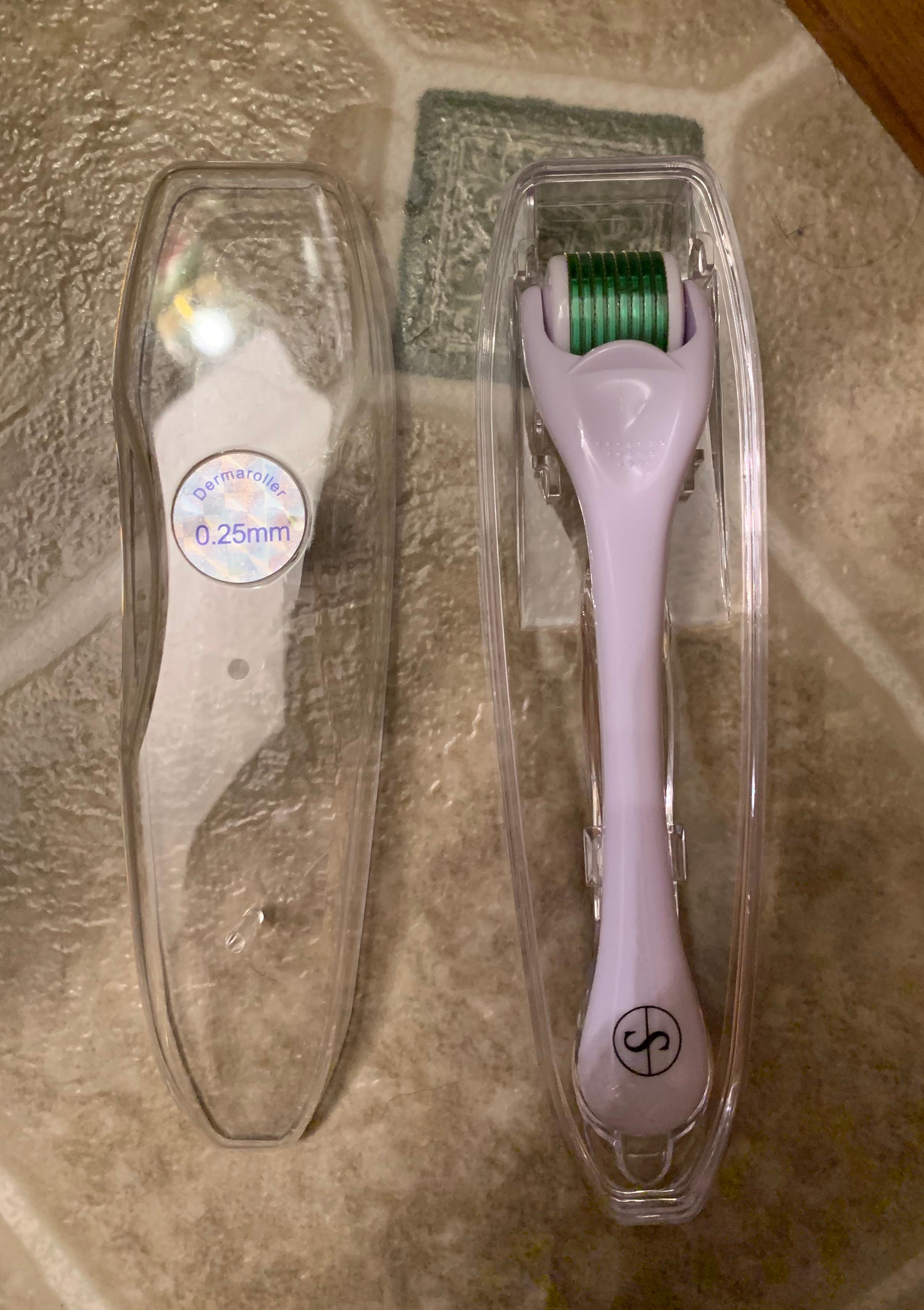 Sdara Skincare Derma Roller Microneedling Roller for Face - Includes Free Storage Case (Pack of 1) Unisex customer photo 2