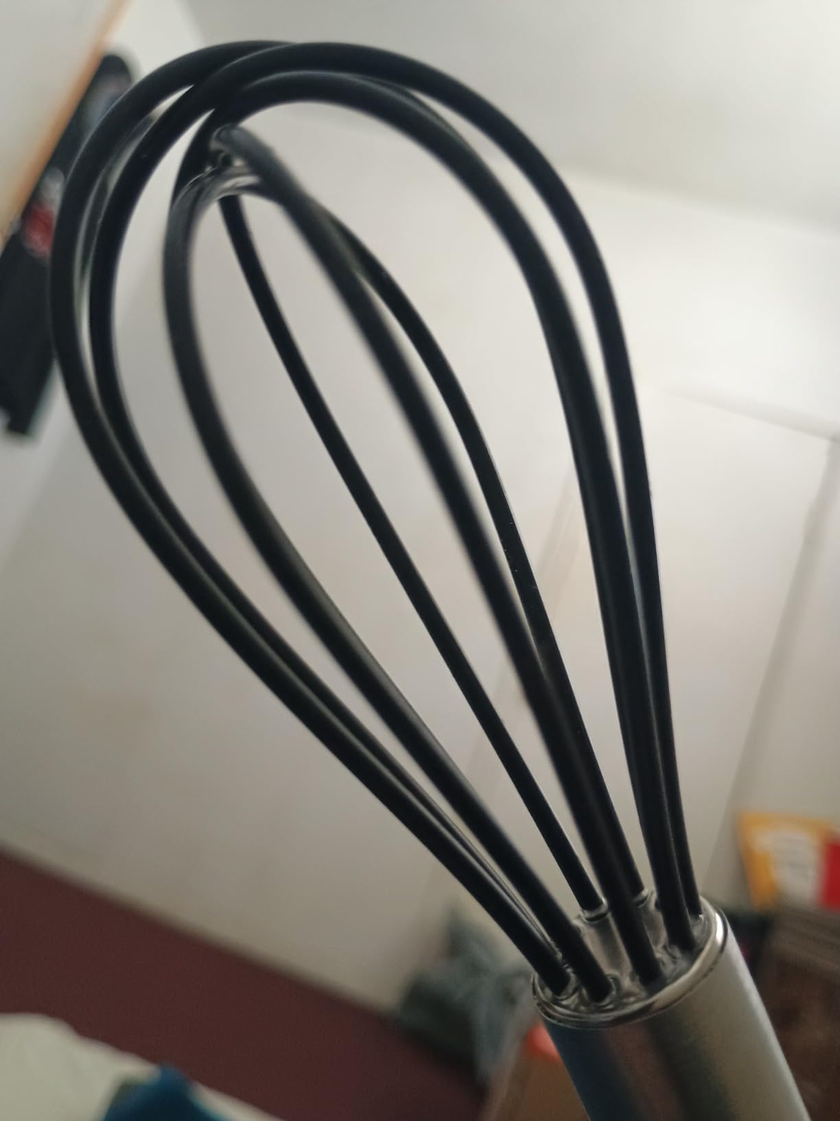 FRAMAR Mighty Mixer Hair Color Whisk, Hair Color Mixer | Color Whisks For Hair Salon, Rubberized Mini Whisk Black customer photo 2