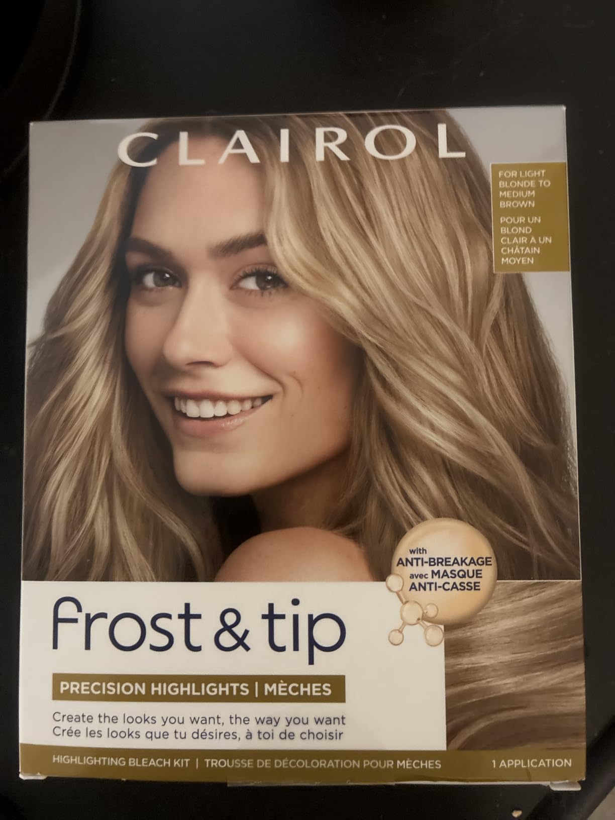 Clairol Nice'n Easy Frost & Tip Original Hair Dye, Light Blonde to Medium Brown Hair Color, Pack of 1 customer photo 1