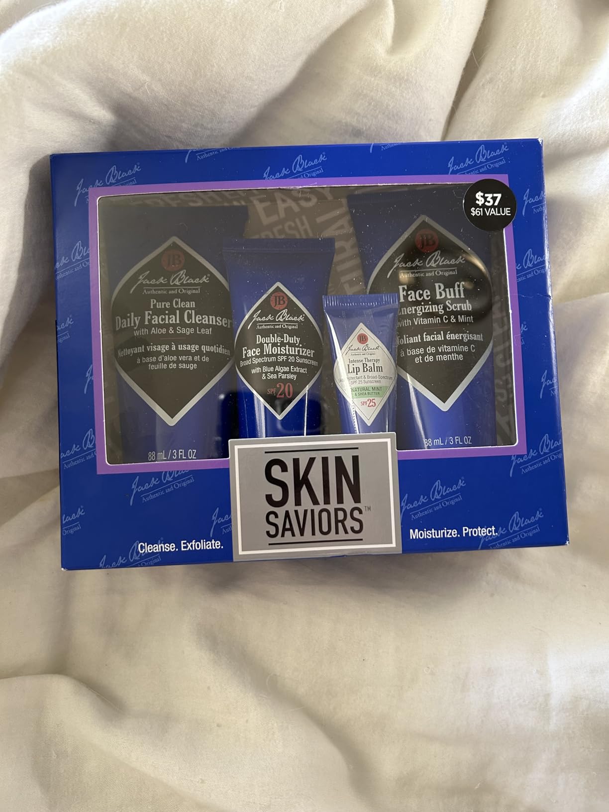 Jack Black Set for Men - Mens Skin Care Kit, Mens Skincare Gift Set customer photo 1