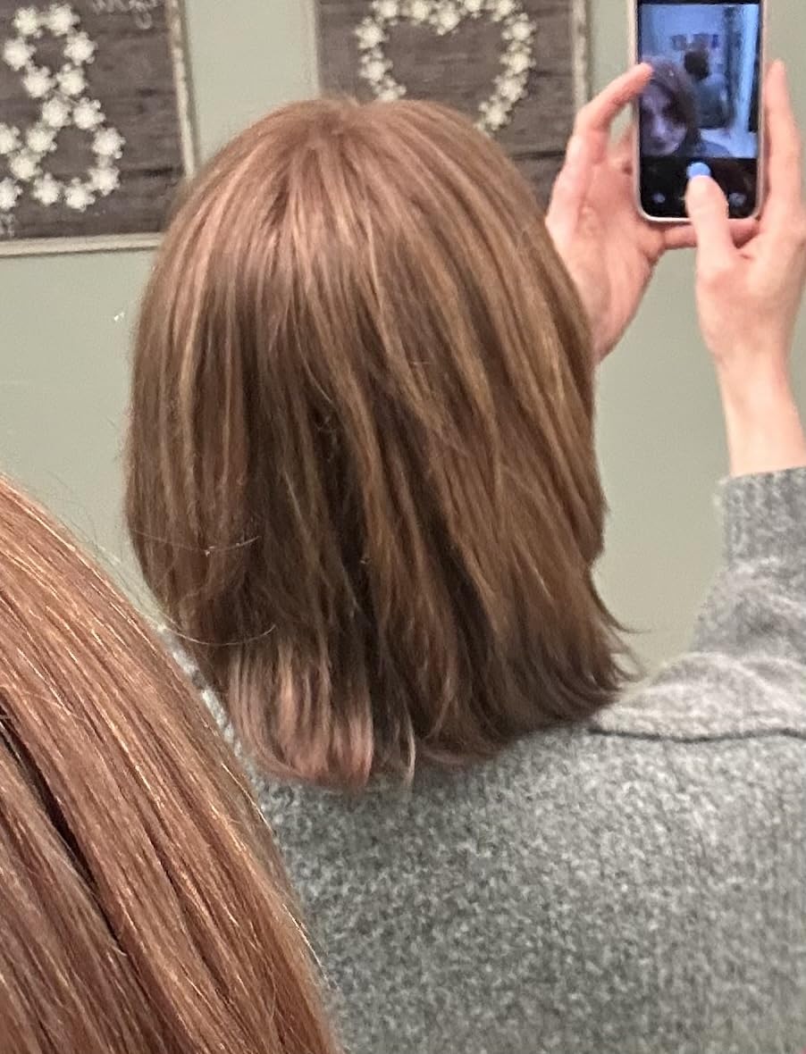 Clairol Nice'n Easy Permanent Hair Dye, 5 Medium Brown | 100% Gray Coverage | Long-Lasting, Natural-Looking Color & Shine customer photo 2