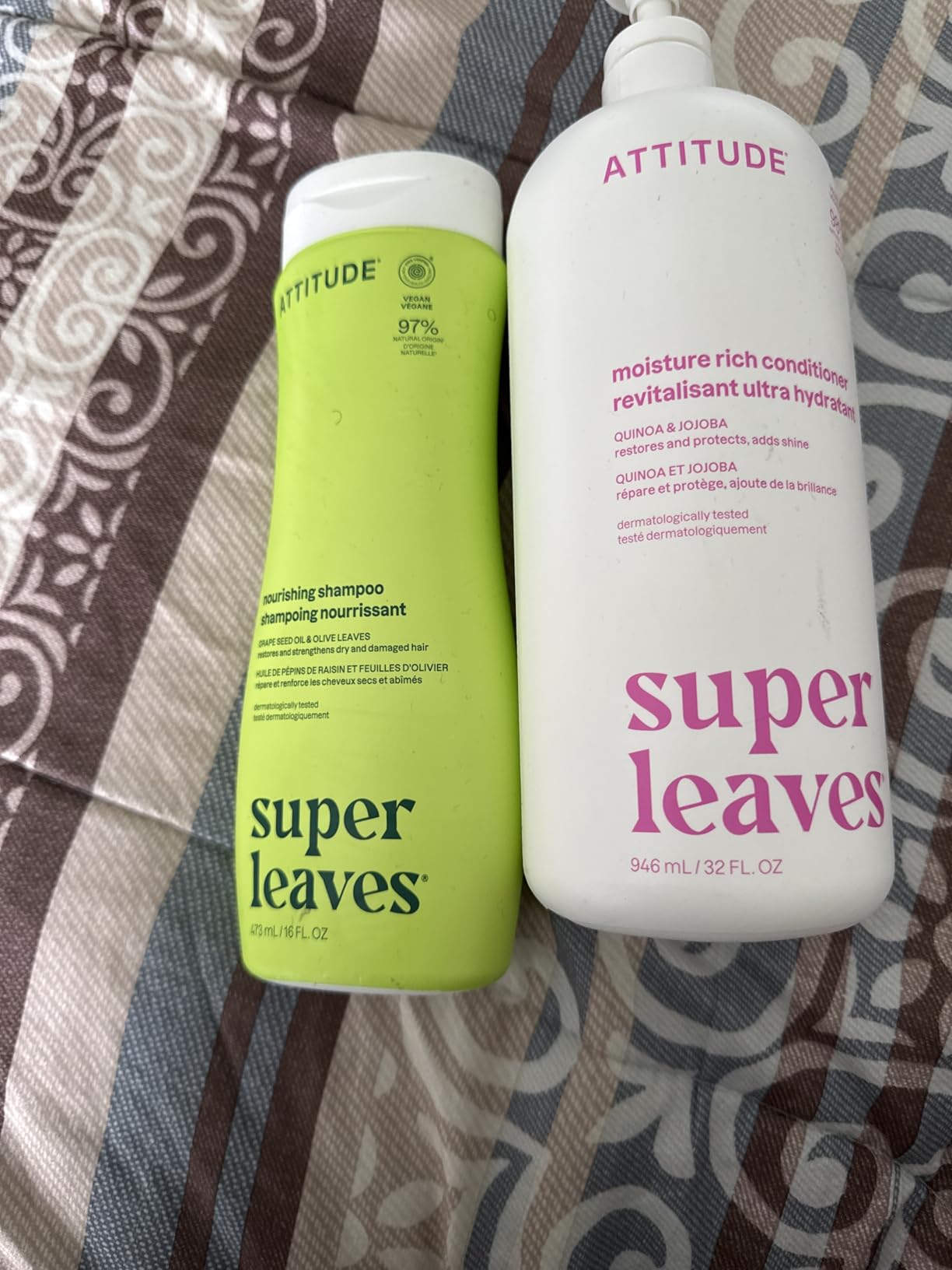 ATTITUDE Colorlast Hair Shampoo, EWG Verified, For Color Treated Hair, Protects Color, Vegan and Plant Based, Avocado Oil and Pomegranate, 16 Fl Oz customer photo 1