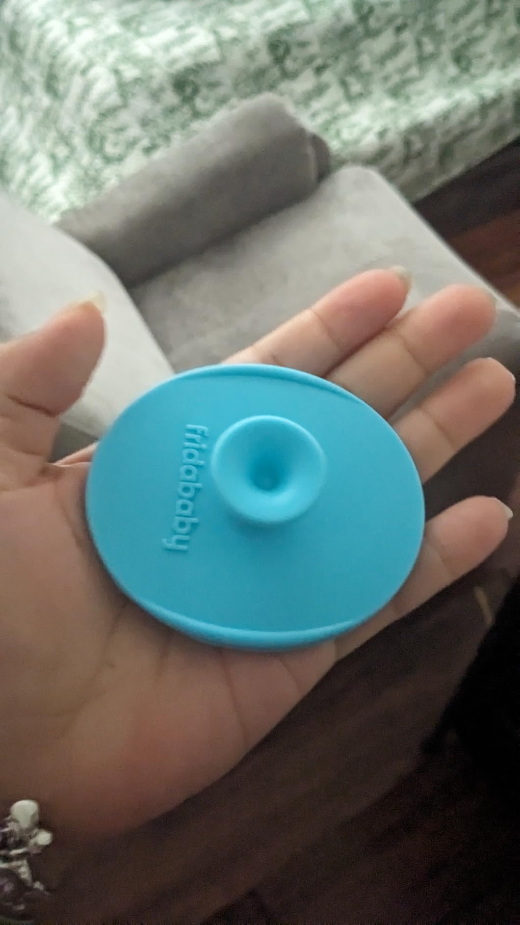 Frida Baby DermaFrida The SkinSoother Baby Bath Brush | Cradle Cap Brush for Babies, Baby Essential for Dry Skin, Cradle Cap Treatment and Eczema | 1 Pack customer photo 2