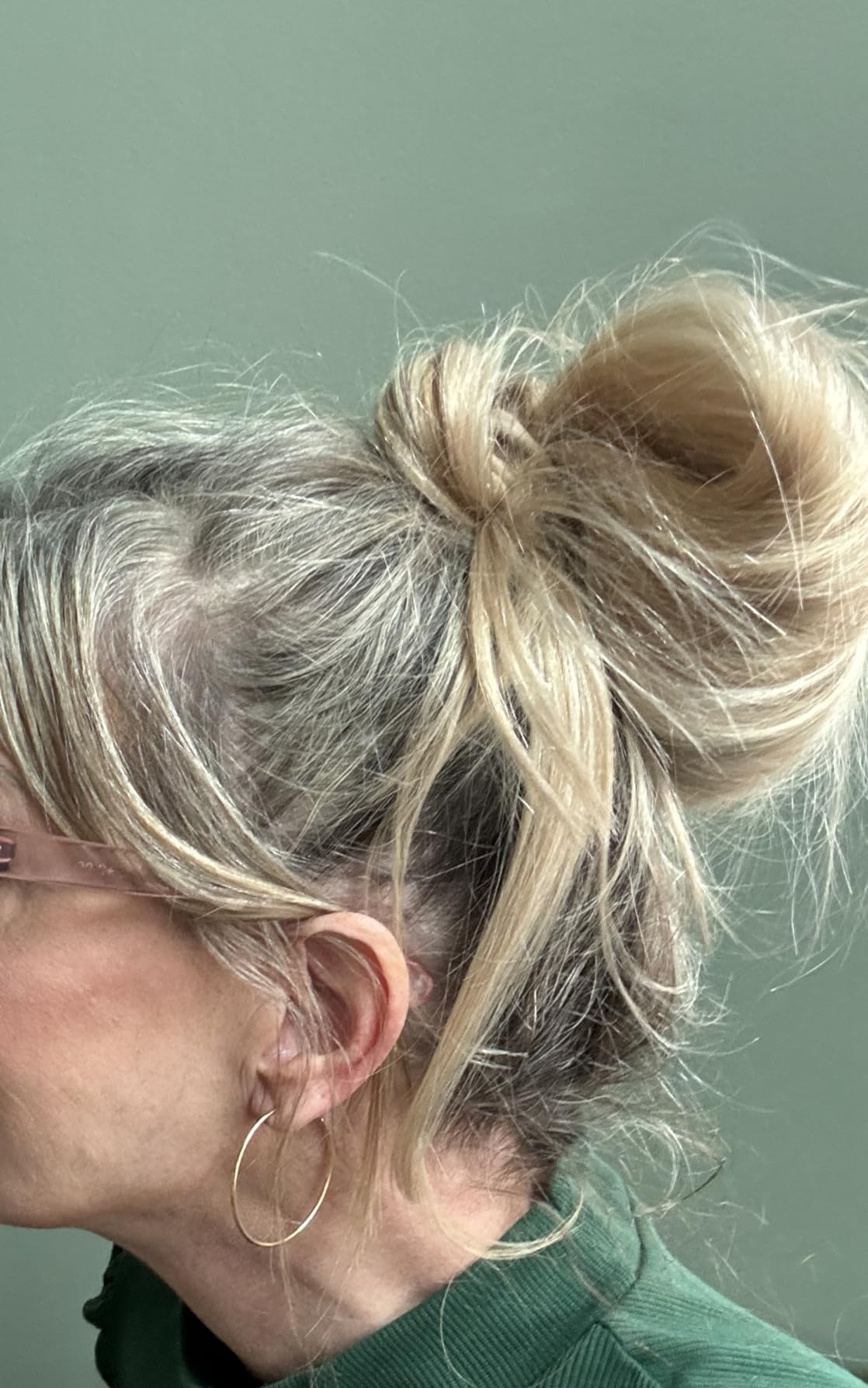 Ve Sunny Ponytail Hair Extensions Real Human Hair Wrap Around Clip in Ponytail Hair Extensions Straight Human Hair for Women Dark Brown Balayage 16 Inch 80g customer photo 2