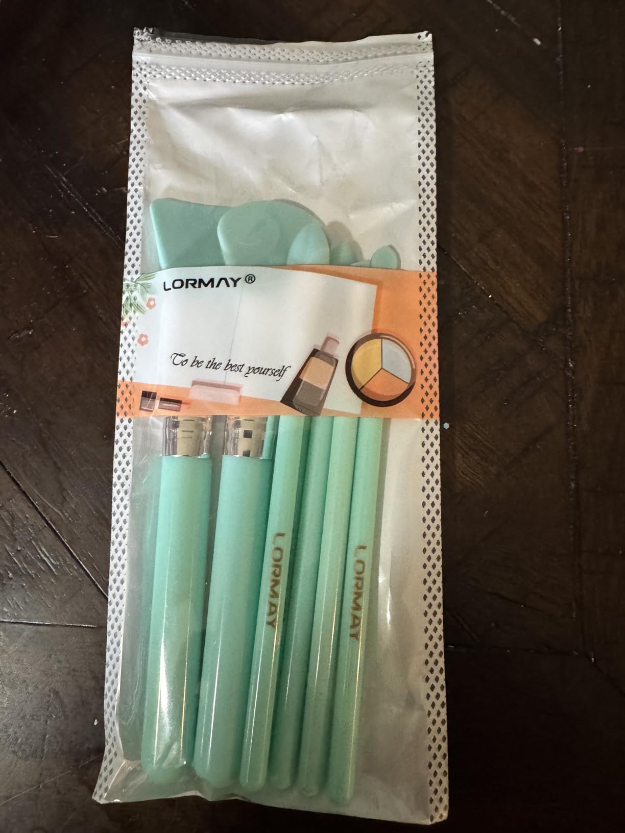 LORMAY 7-Piece Silicone Brush Set for UV Resin Crafts and Makeup, Green | Easy Clean for DIY Epoxy Art and Makeup, Soft Reusable Tools, Gentle Applicator Suitable for All Skin Types customer photo 1