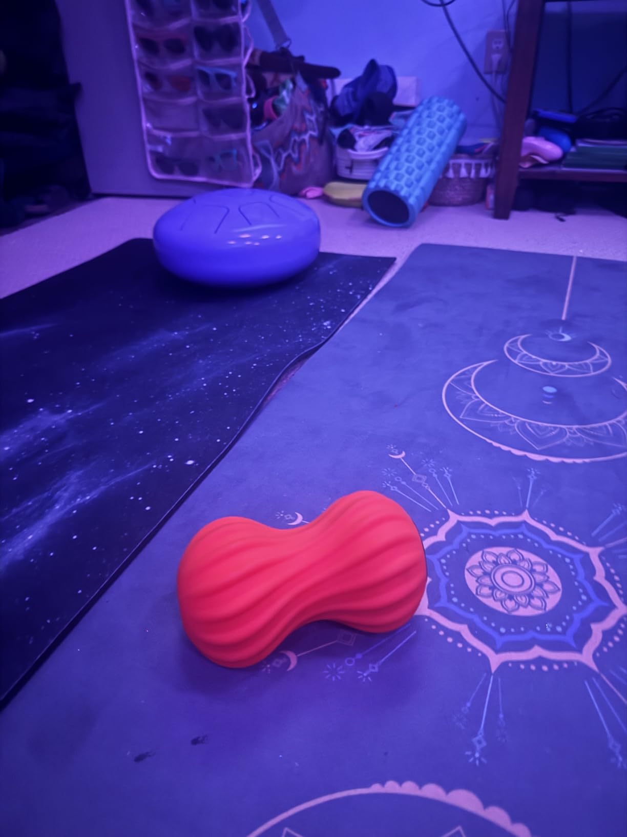 Zyllion ZMA-30 Vibrating Peanut Massage Ball Roller for Pain Relief, Orange | Cordless, Deep Tissue, Electric, Rechargeable, Body Massager, 4 Modes, Physical Therapy, Muscle Recovery, Myofascial Release customer photo 1