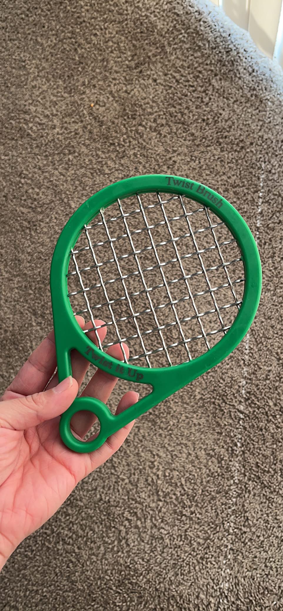 Twist it Comb, to Curl Hair, Twist Hair, Weave Hair and Dreadlocks, for Barber and Personal Use, Super Easy to Clean (Green) customer photo 1