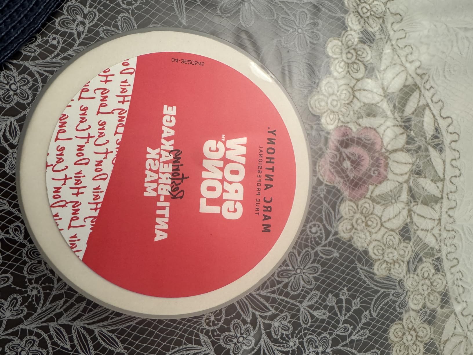 Marc Anthony Grow Long, Deep Conditioning Anti-Breakage Hair Mask | Frizz Taming Strengthening Hair Care - Dry Damaged Hair & Split Ends - Biotin, Argan Oil, Avocado Oil, Caffeine - Sulfate Free customer photo 1