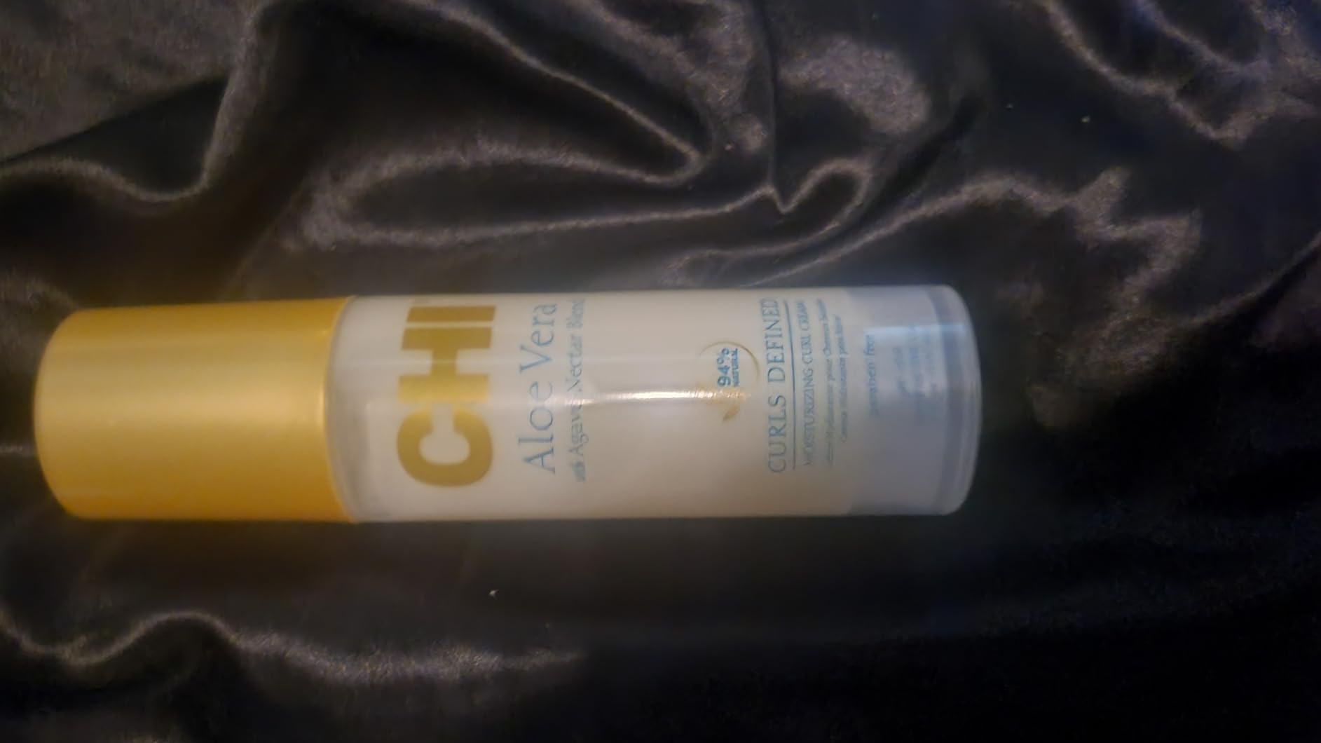 CHI Aloe Vera Moisturizing Curl Cream, Leaves Curls Defined, Bouncy, & Crunch-Free, Sulfate, Paraben & Gluten Free, 5 Oz customer photo 1