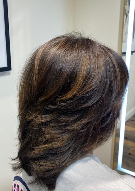 dpHUE Root Touch-Up Kit, Medium Brown - Permanent Hair Color for Gray Coverage - Includes Two Applications - Paraben, SLS & SLES Sulfate Free - Leaping Bunny Certified customer photo 2