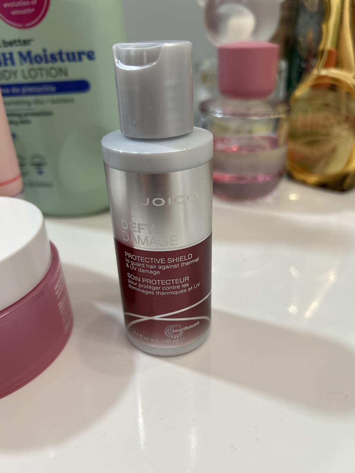 Joico Defy Damage Protective Shield | For Damaged, Color-Treated Hair | Protect Against UV & Thermal Damage | Strengthen Bonds & Preserve Hair Color | With Moringa Seed Oil & Arginine customer photo 1