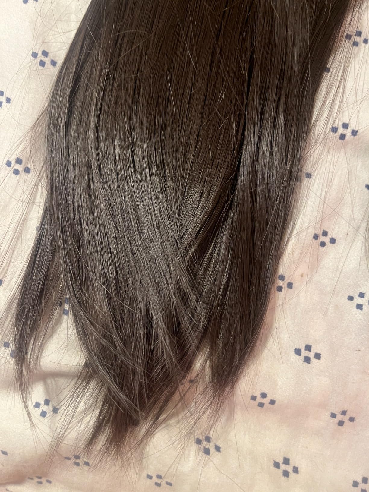 BARSDAR Natural Black Straight Ponytail Extension - 26 Inch Long Straight Wrap Around Ponytail for Black Women customer photo 2