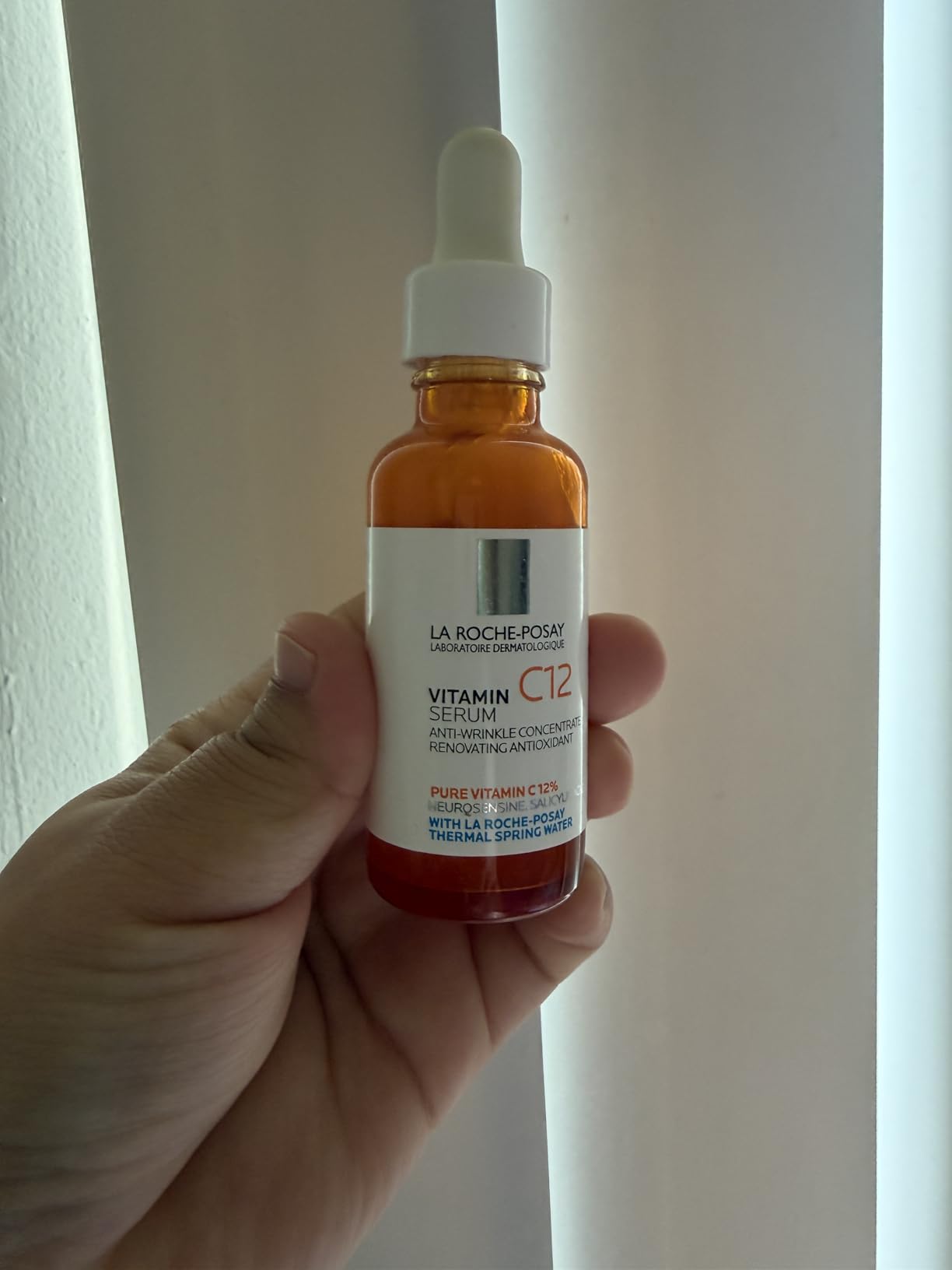 La Roche-Posay Pure 12% Vitamin C Serum For Face With Hyaluronic Acid & Salicylic Acid, Hydrating Face Serum, Boost Radiance & Reduce Wrinkles customer photo 1