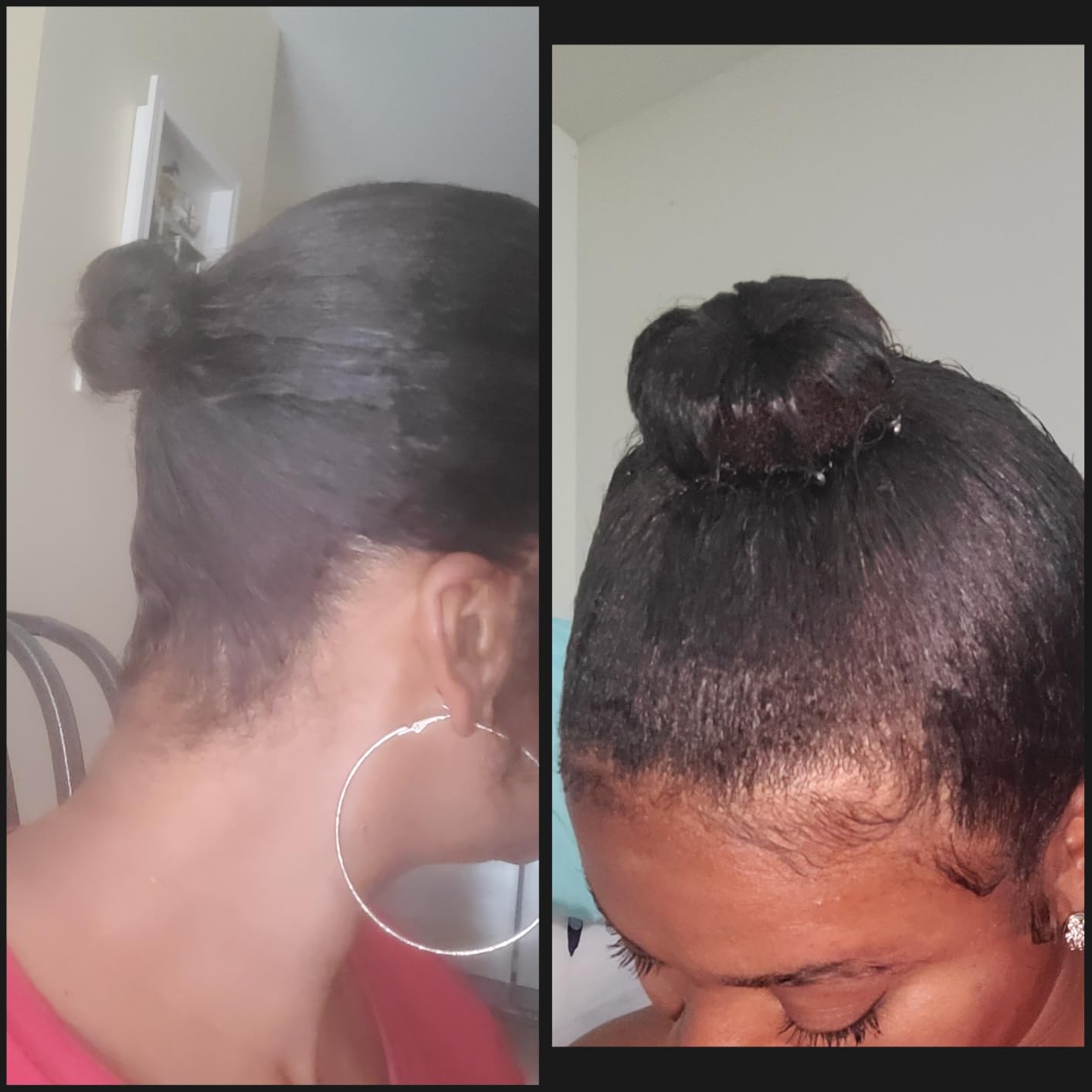 Teenitor Hair Bun Maker for Women, 4 Pcs Brown Ballet Buns in 4 Sizes, Hair Donuts customer photo 1